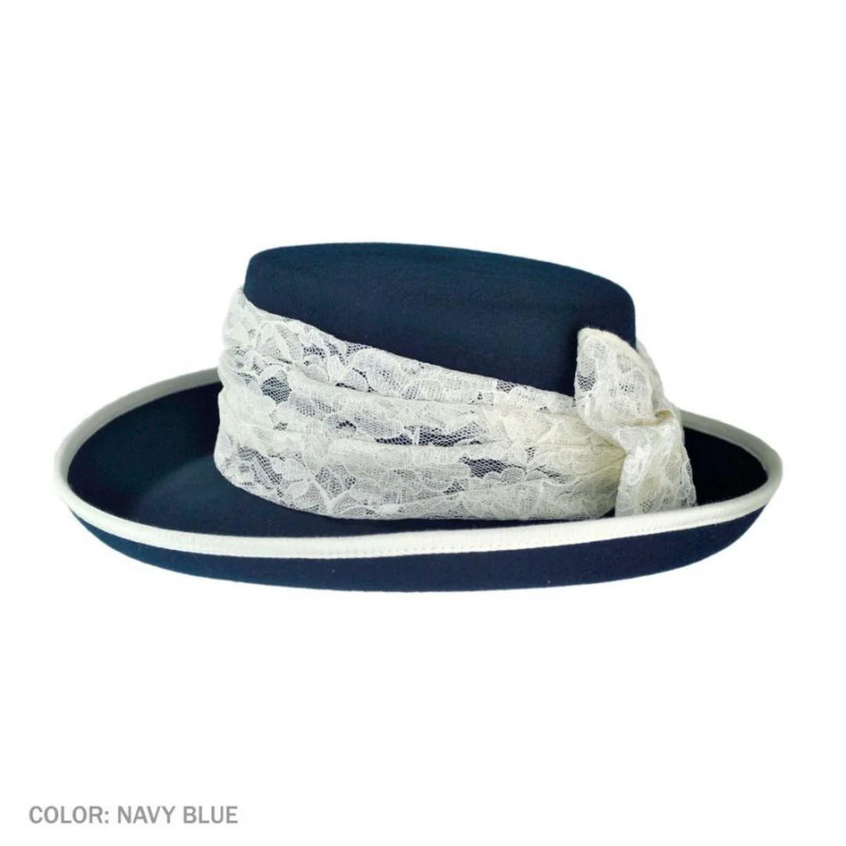 Heritage Collection 1900s Gibson Girl Wool Felt Hat - Image 3