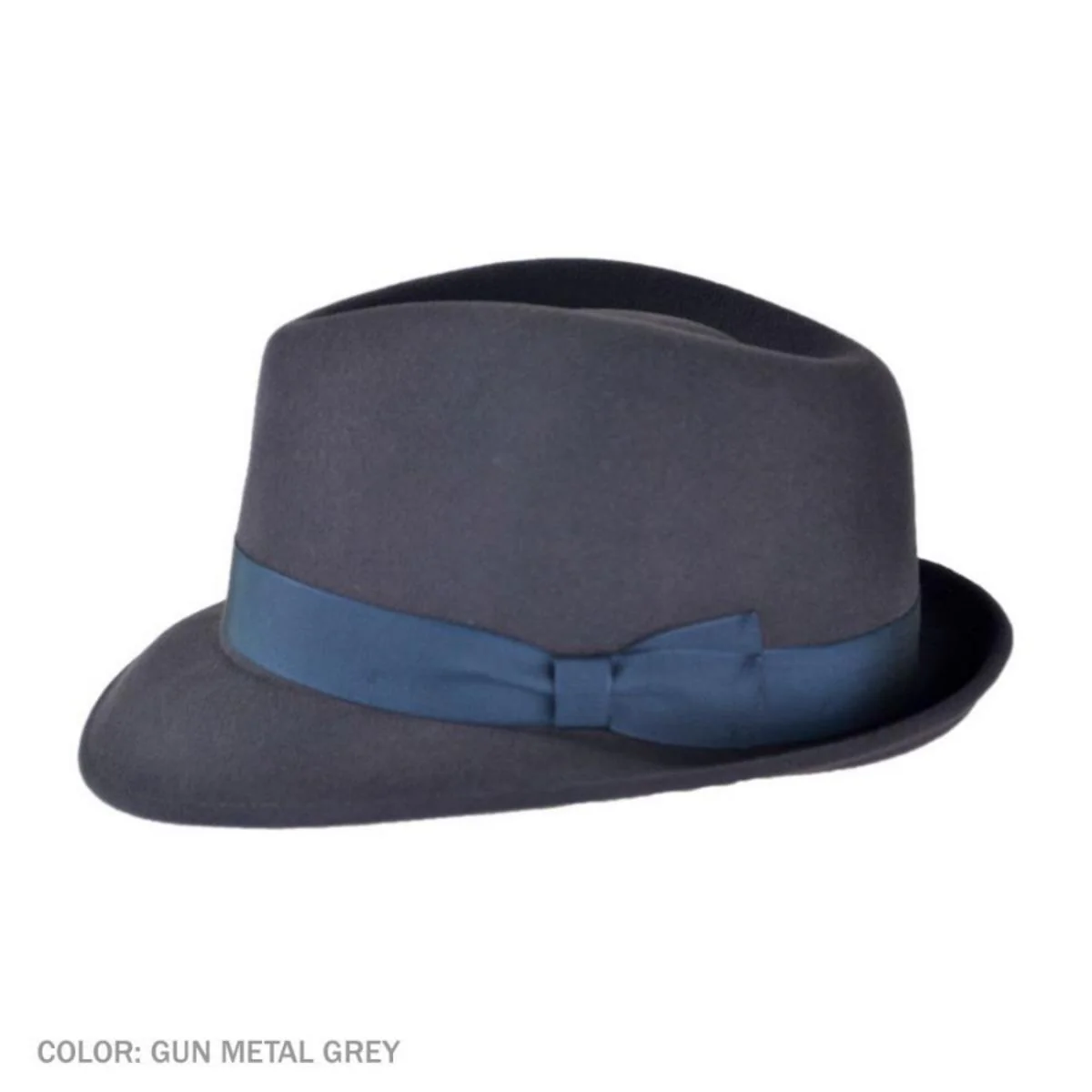 Heritage Collection 2000s Wool Felt Trilby Fedora Hat - Image 3