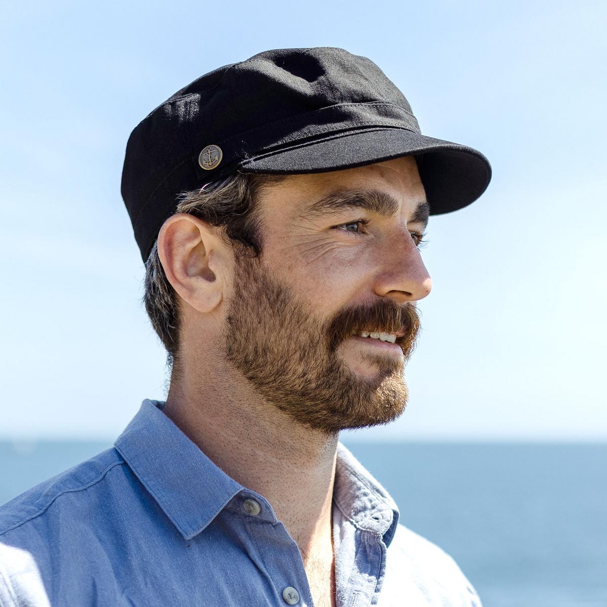 Herringbone Cotton Cadet Cap - Image 13
