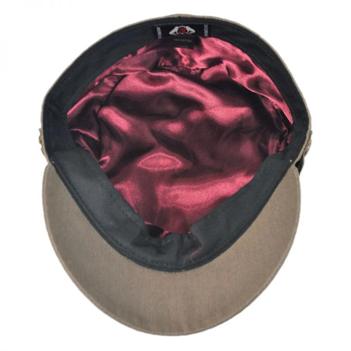 Herringbone Cotton Cadet Cap - Image 6