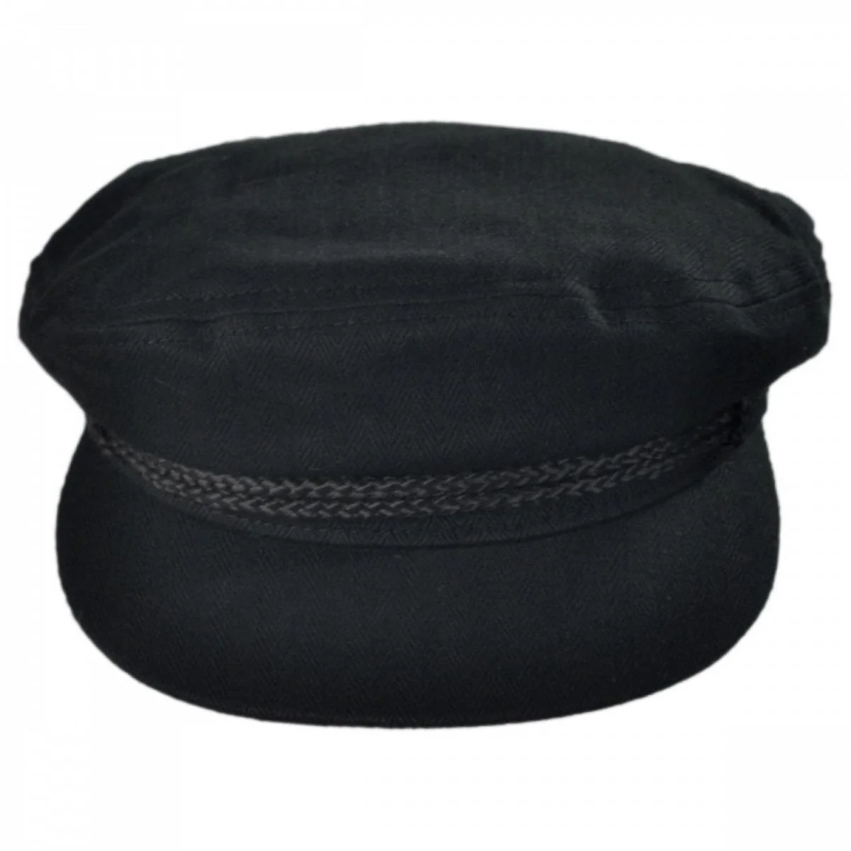 Herringbone Cotton Fiddler Cap - Image 3