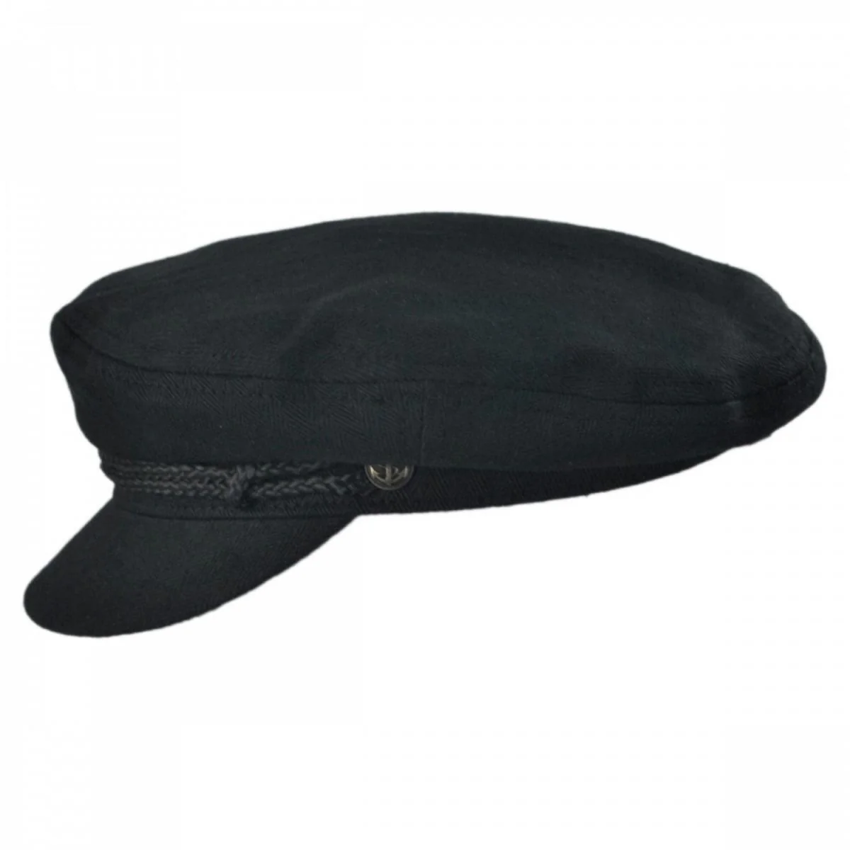 Herringbone Cotton Fiddler Cap - Image 4