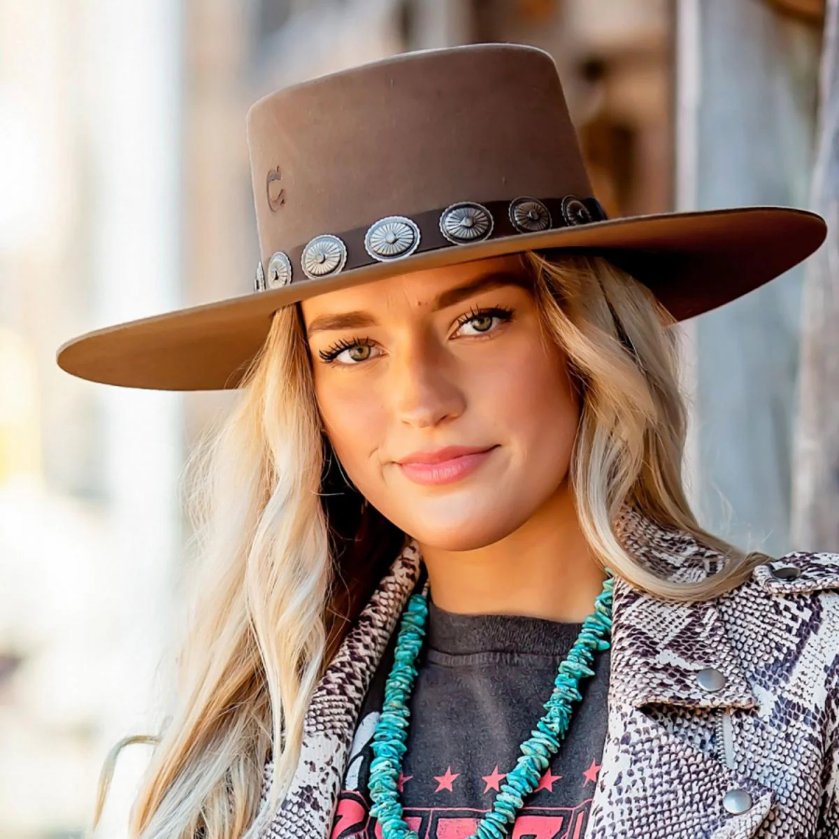 High Desert Wool Felt Gambler Hat - Image 6