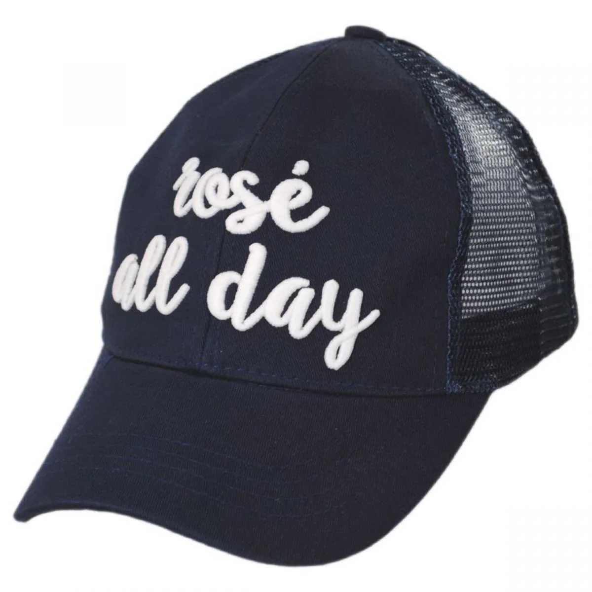 High Ponytail Rose All Day Mesh Adjustable Baseball Cap - Image 11