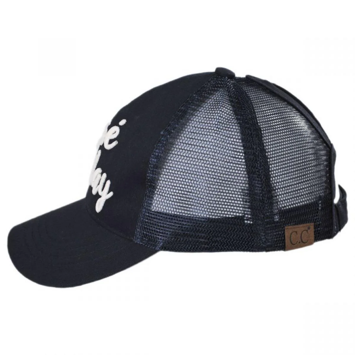 High Ponytail Rose All Day Mesh Adjustable Baseball Cap - Image 13