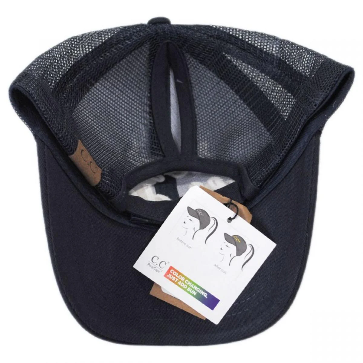 High Ponytail Rose All Day Mesh Adjustable Baseball Cap - Image 14