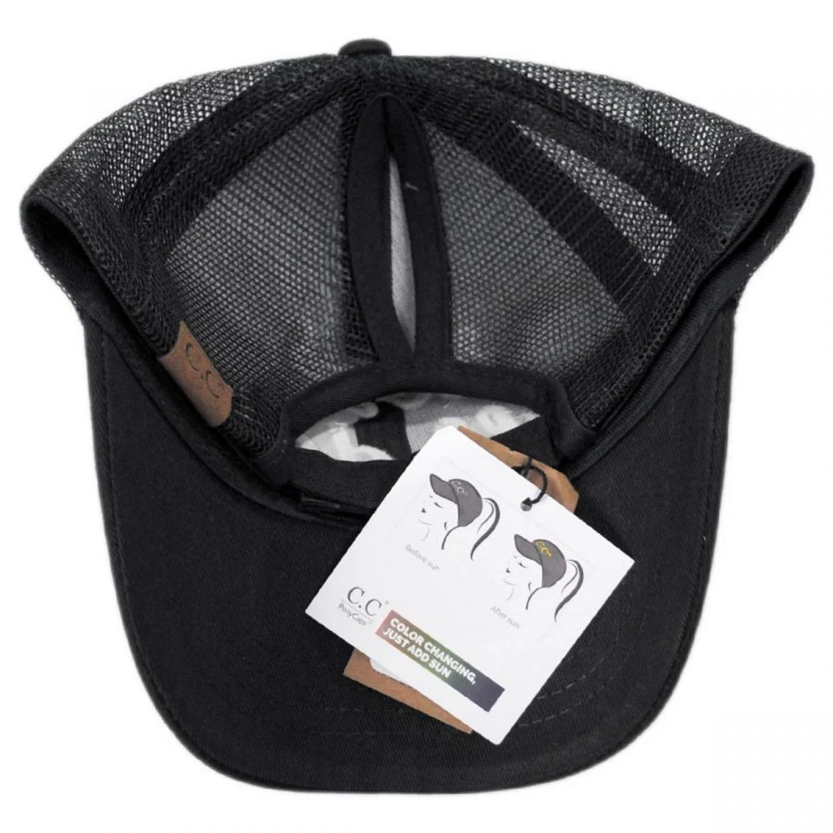 High Ponytail Rose All Day Mesh Adjustable Baseball Cap - Image 4