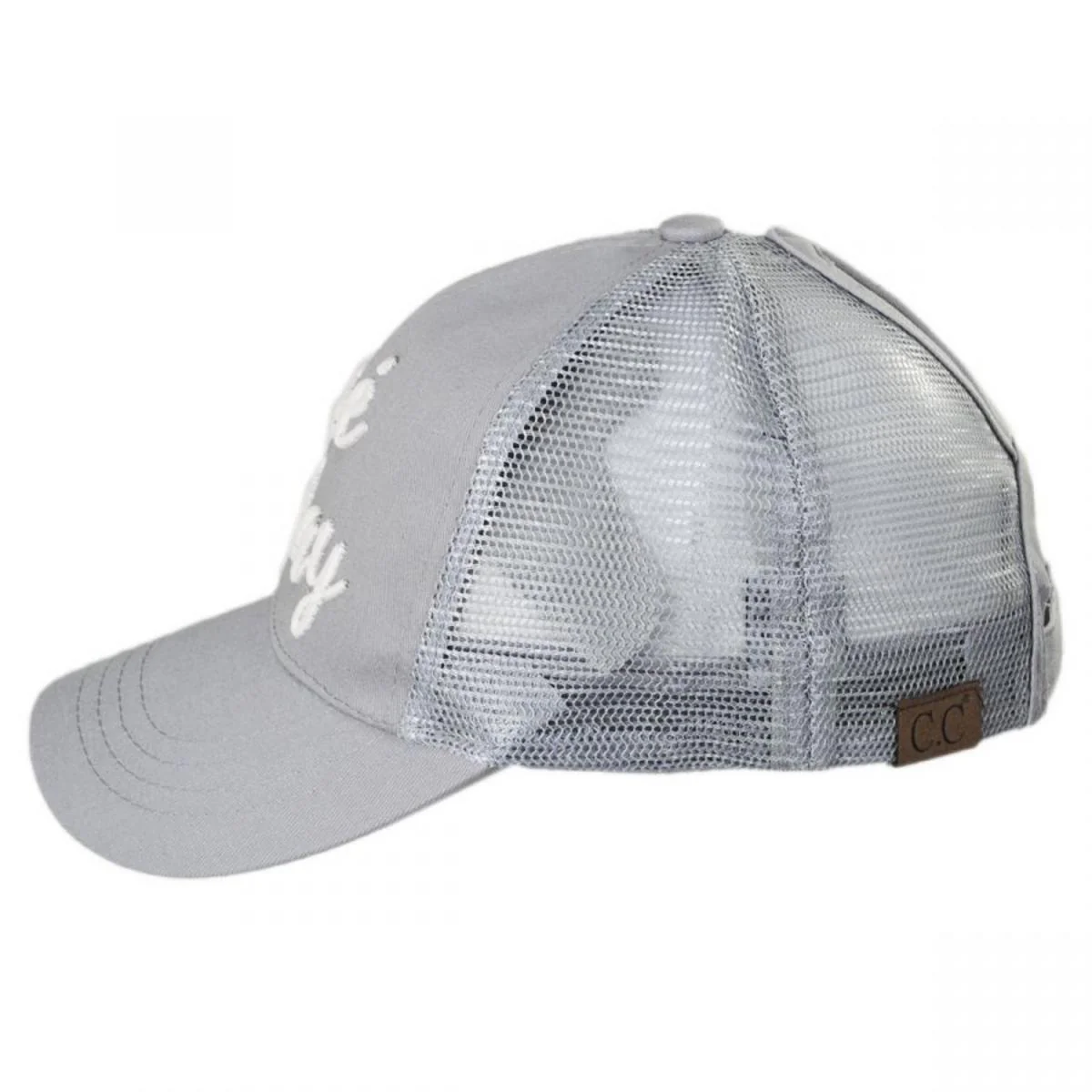 High Ponytail Rose All Day Mesh Adjustable Baseball Cap - Image 8