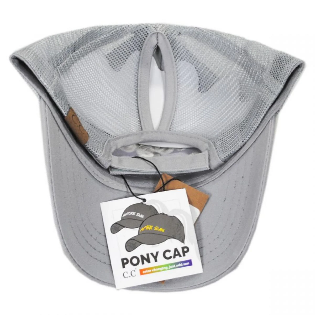 High Ponytail Rose All Day Mesh Adjustable Baseball Cap - Image 9