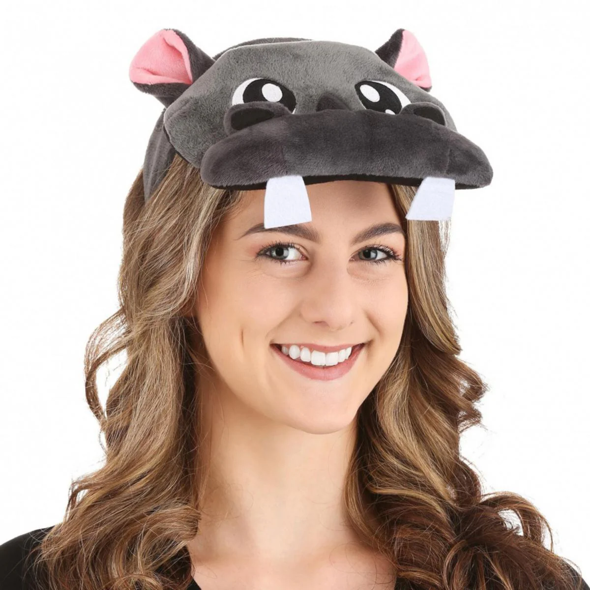 Hippo Plush Headband - Image 2