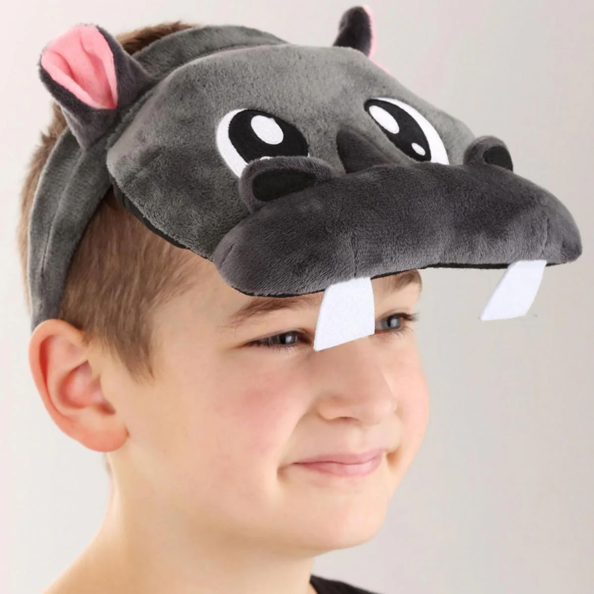 Hippo Plush Headband - Image 4
