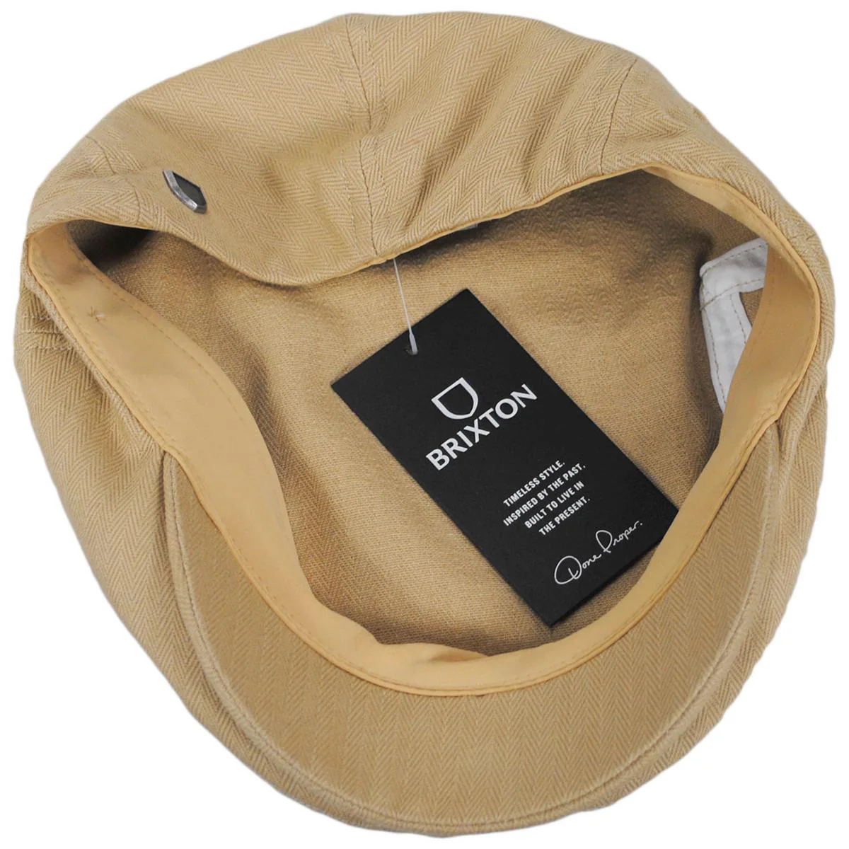Hooligan Lightweight Cotton Herringbone Ivy Cap - Image 4