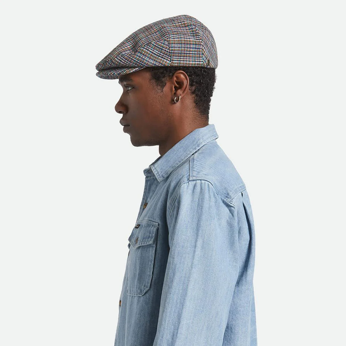Hooligan Multi Plaid Ivy Cap - Image 2