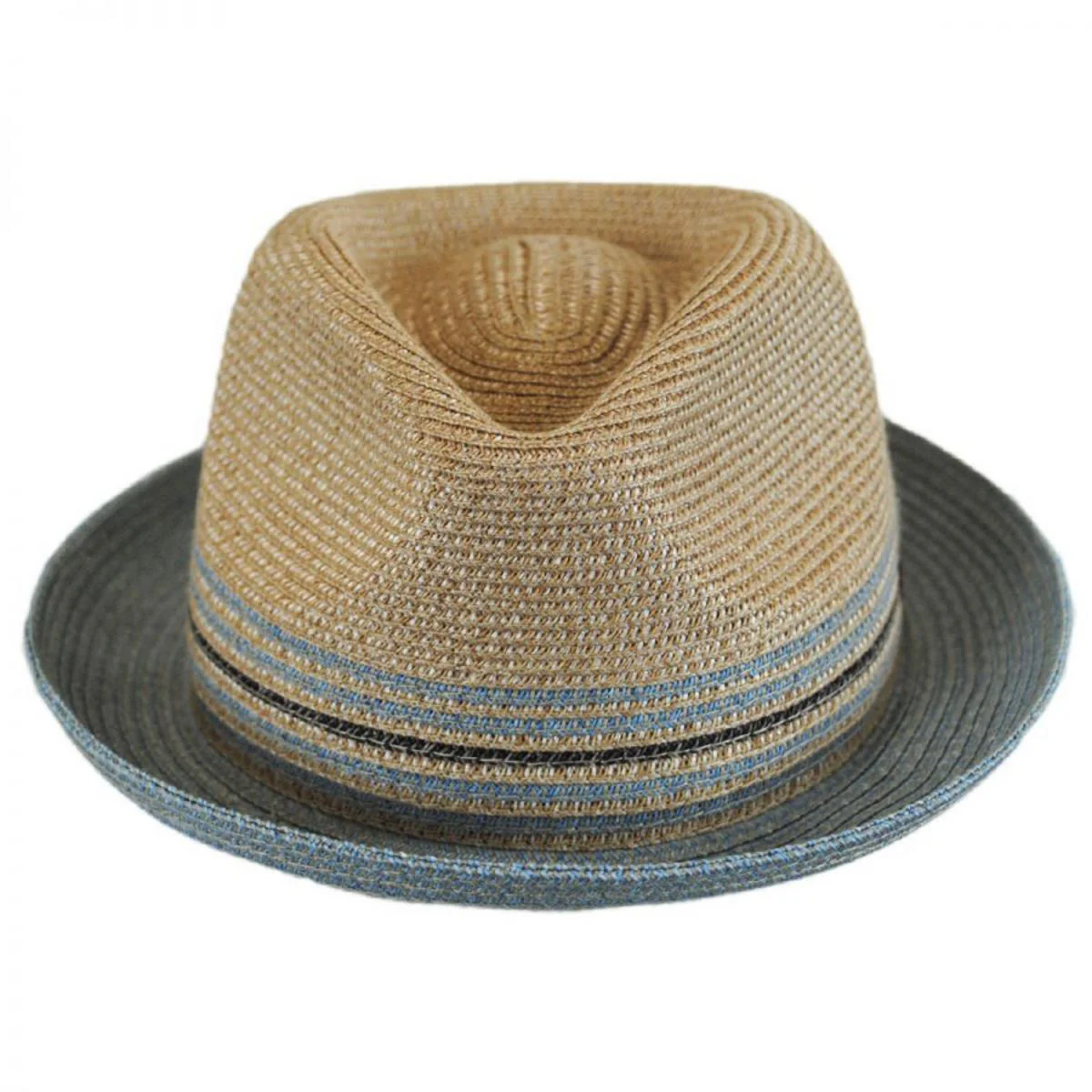 Hooper Toyo Straw Blend Trilby Fedora Hat - Image 10