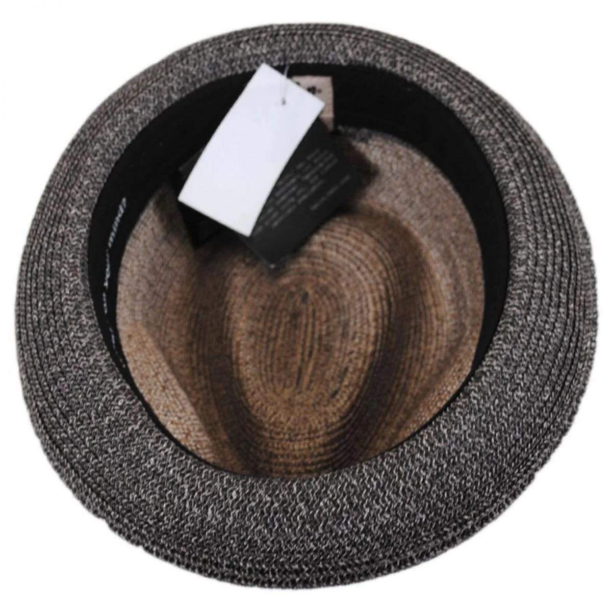 Hooper Toyo Straw Blend Trilby Fedora Hat - Image 4