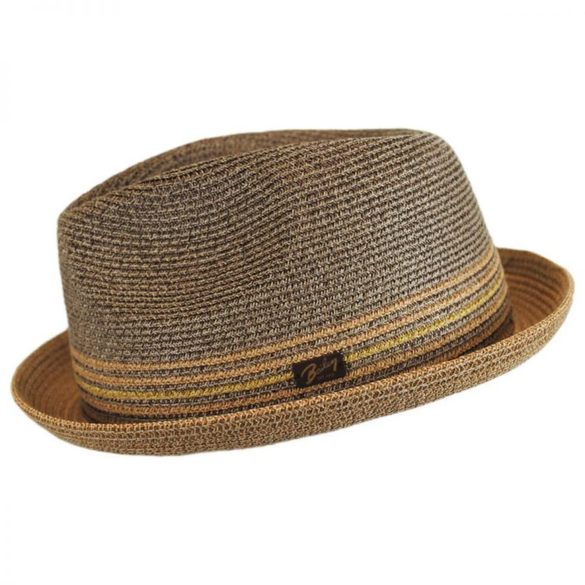 Hooper Toyo Straw Blend Trilby Fedora Hat - Image 7