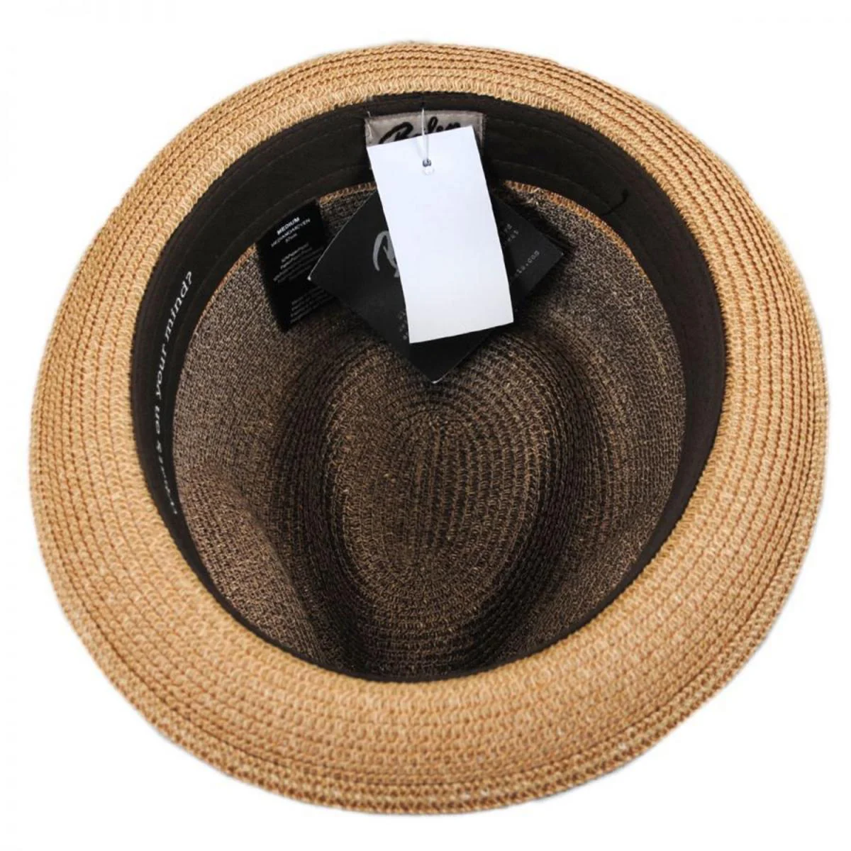 Hooper Toyo Straw Blend Trilby Fedora Hat - Image 8