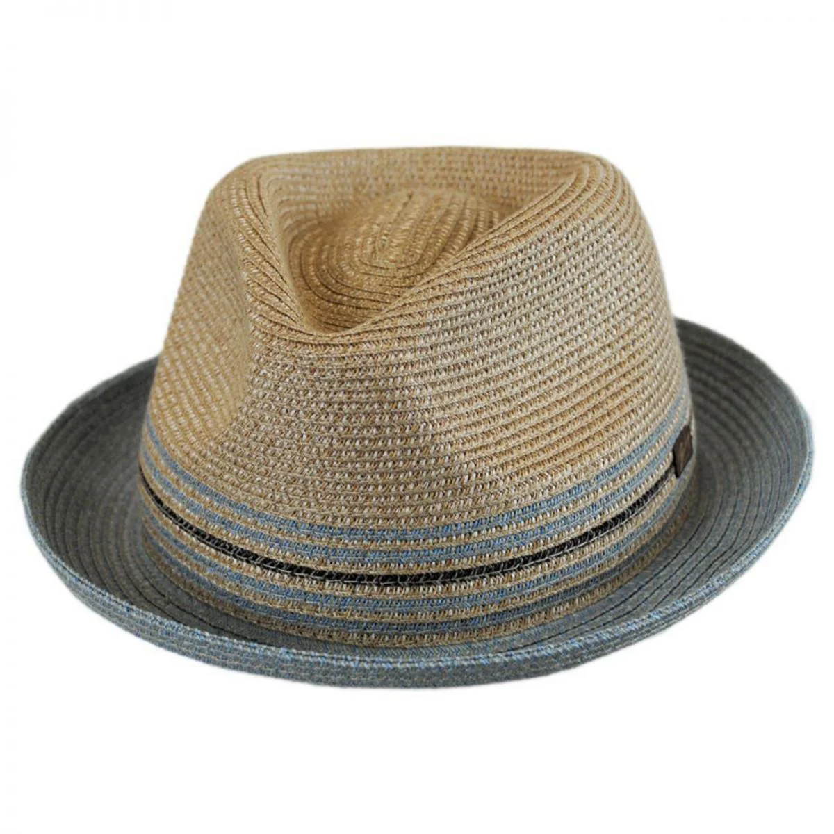 Hooper Toyo Straw Blend Trilby Fedora Hat - Image 9
