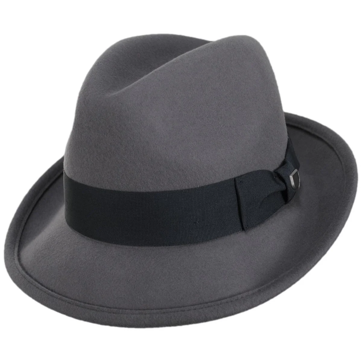 Horton Convertabrim Packable Wool Felt Fedora Hat