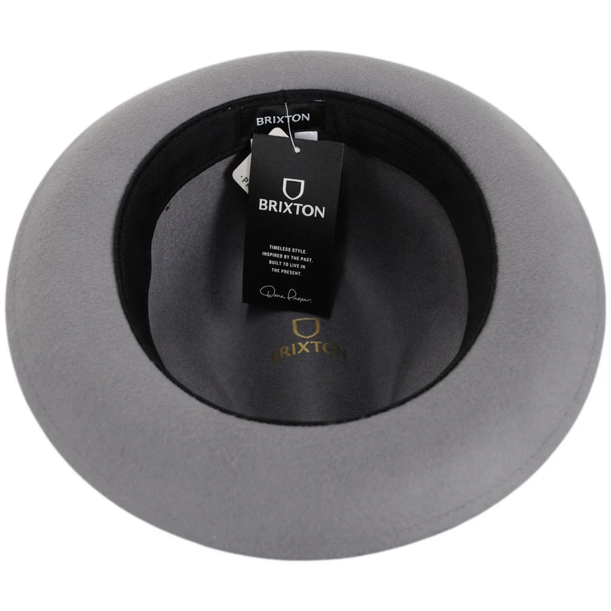 Horton Convertabrim Packable Wool Felt Fedora Hat - Image 4