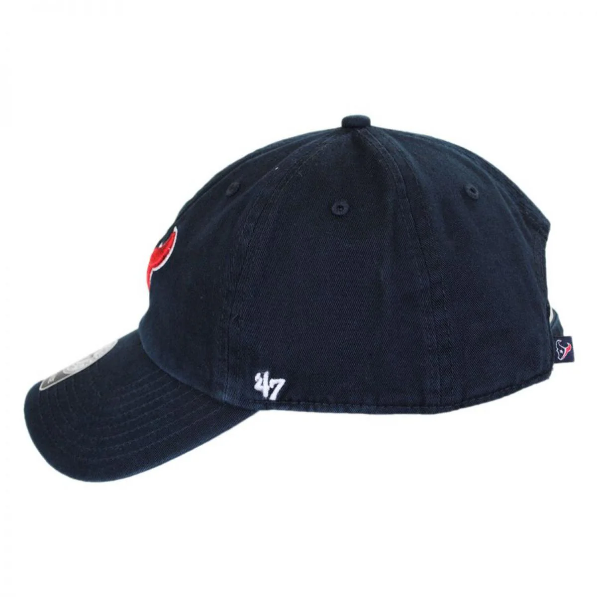 Houston Texans NFL Clean Up Strapback Baseball Cap Dad Hat - Image 3