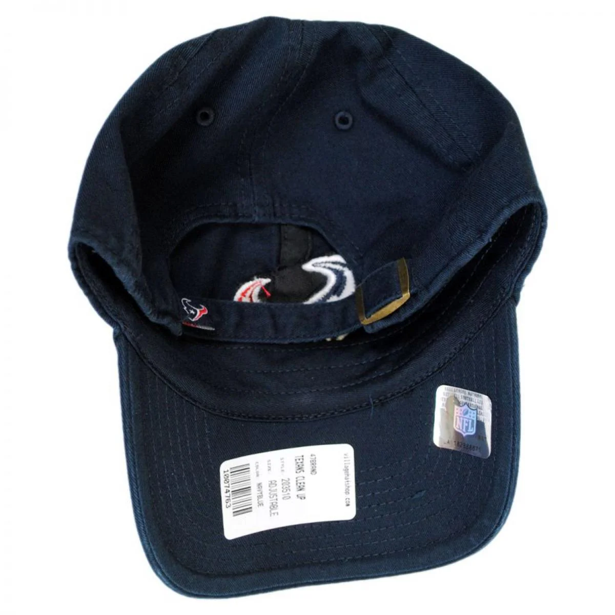 Houston Texans NFL Clean Up Strapback Baseball Cap Dad Hat - Image 4