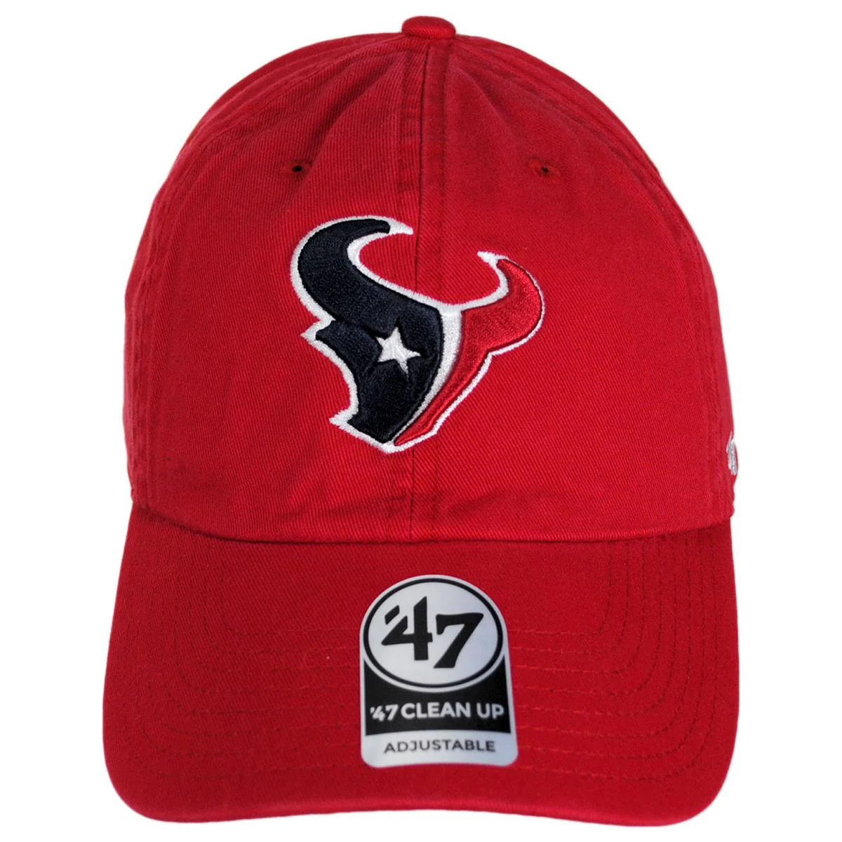 Houston Texans NFL Clean Up Strapback Baseball Cap Dad Hat - Image 6