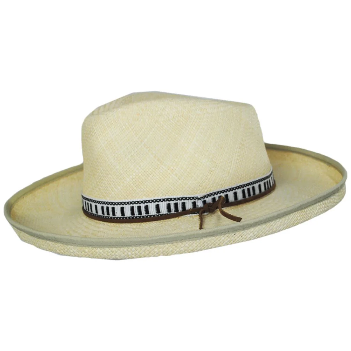 Huck Panama Straw Fedora Hat - Image 3