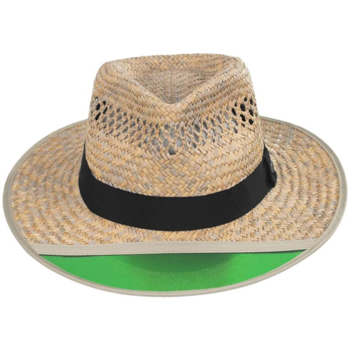 Hunter Malan Straw Fedora Hat - FINAL SALE - Image 2