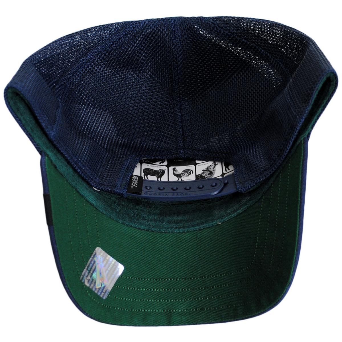 Hyper Floral Mesh Trucker Snapback Baseball Cap - Image 4