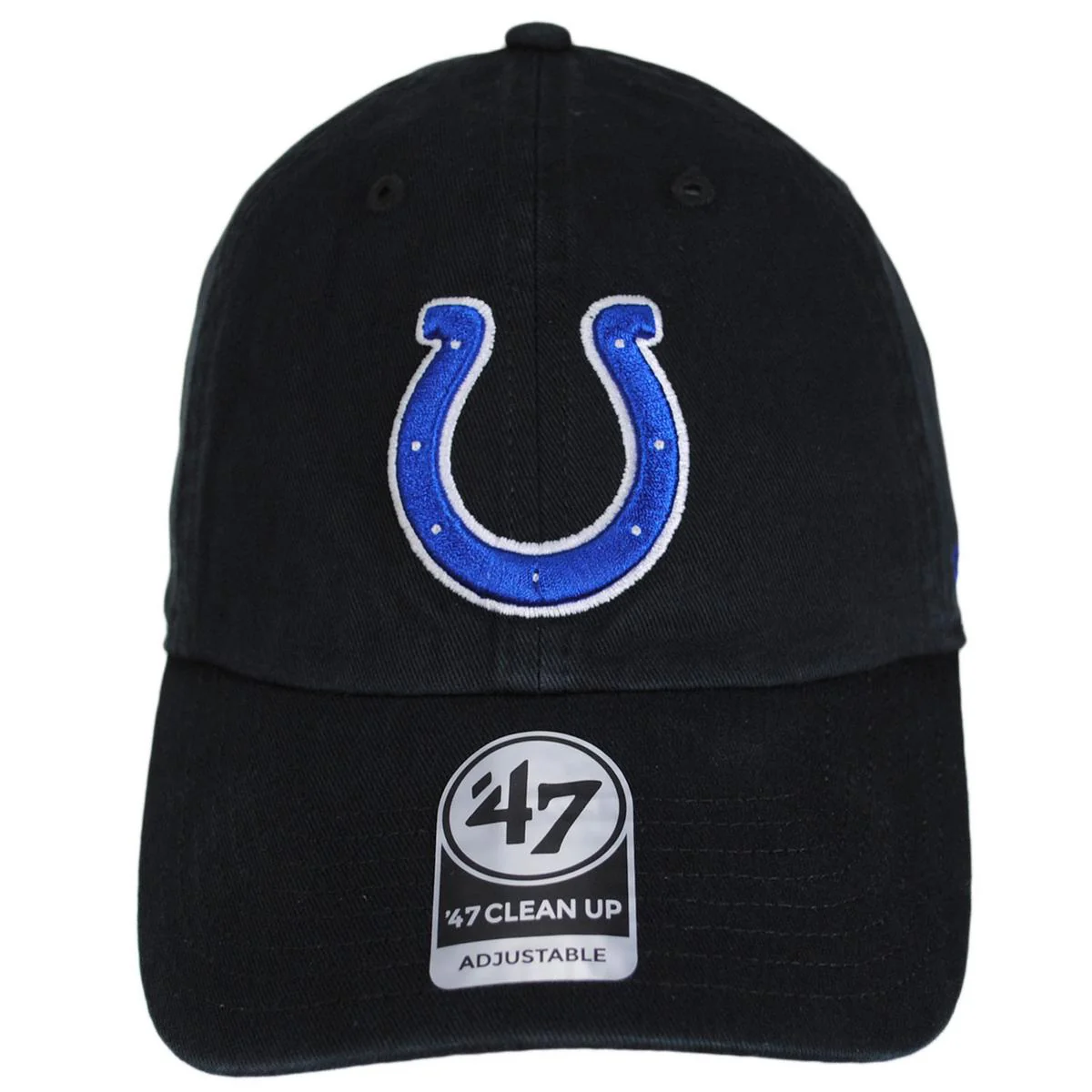 Indianapolis Colts NFL Clean Up Strapback Baseball Cap Dad Hat - Image 4