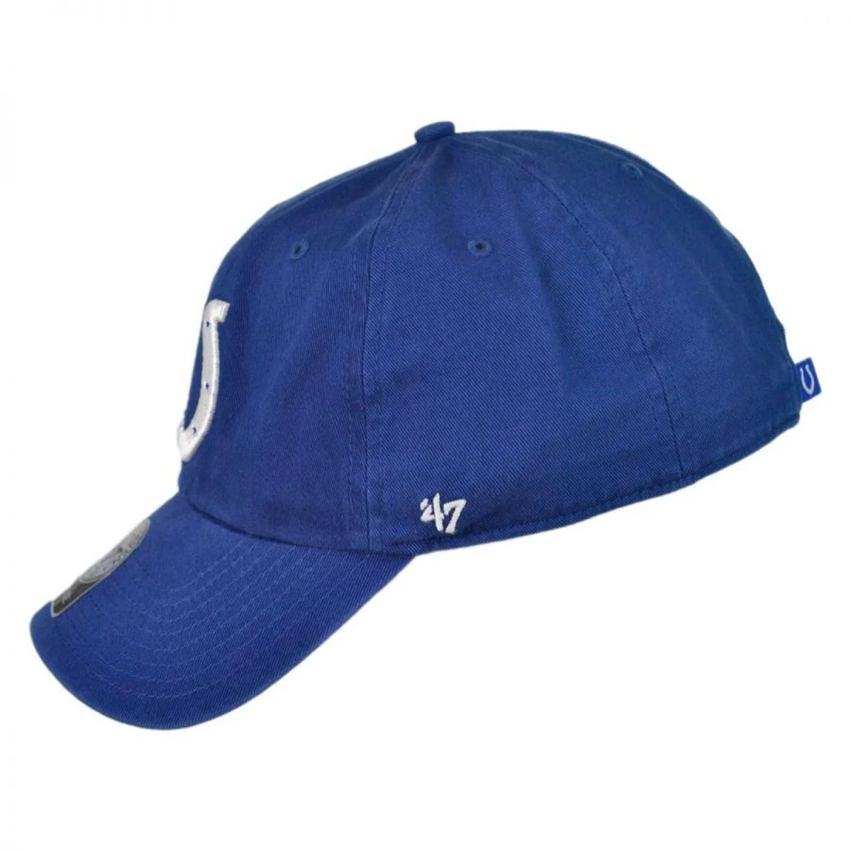 Indianapolis Colts NFL Clean Up Strapback Baseball Cap Dad Hat - Image 8