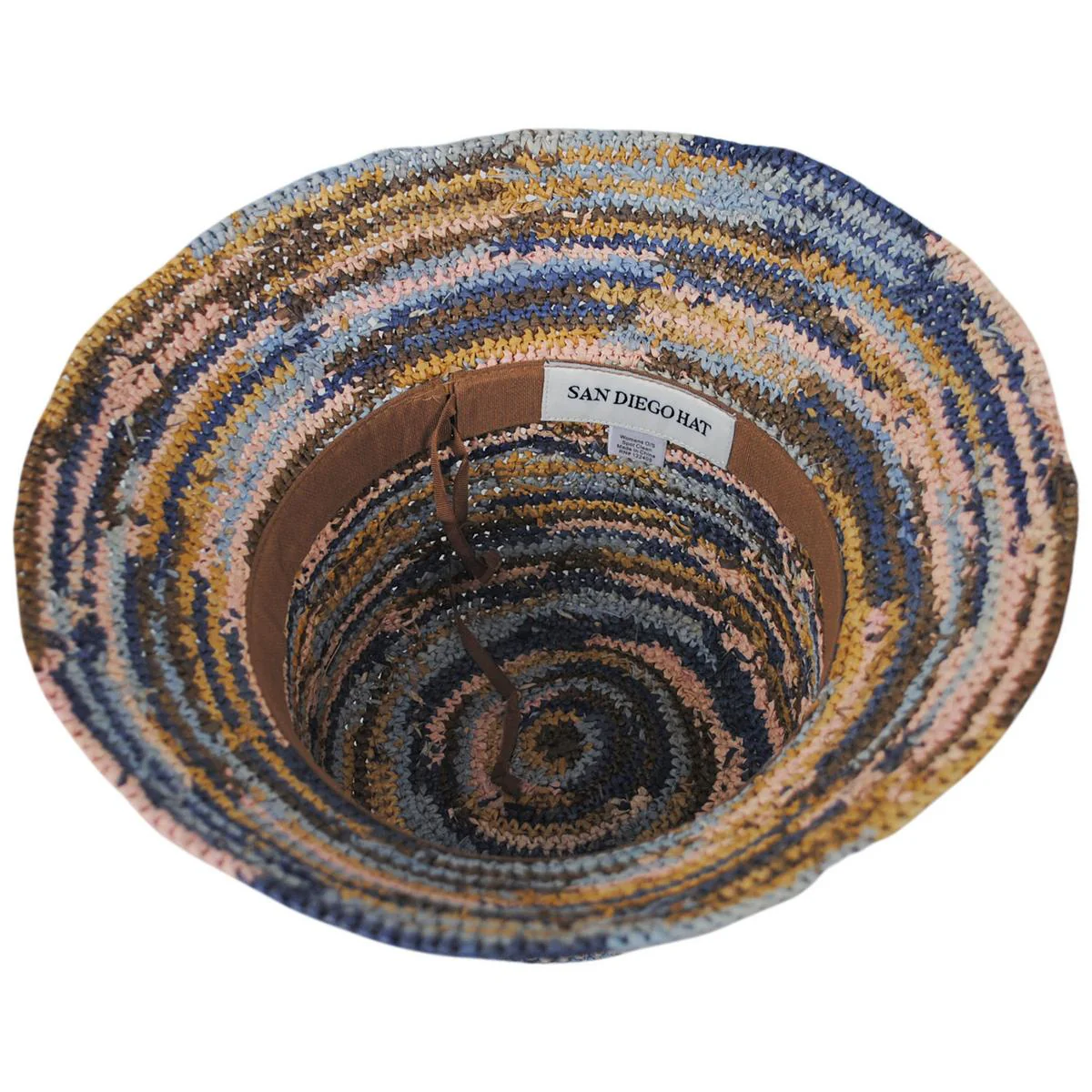 Iris Raffia Straw Bucket Hat - Image 10