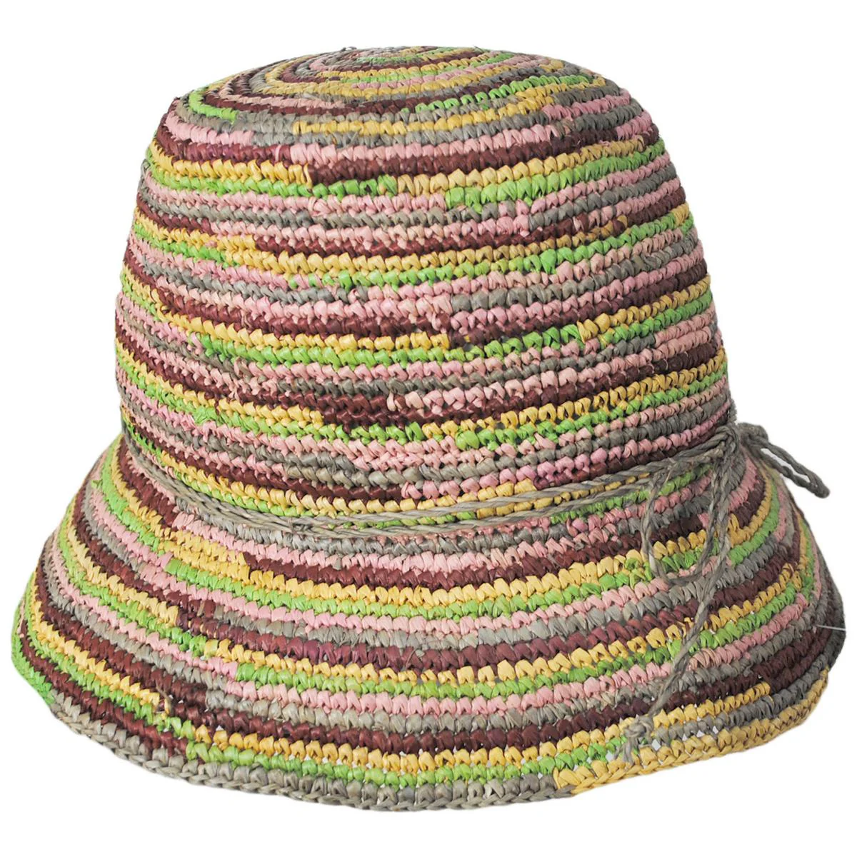 Iris Raffia Straw Bucket Hat - Image 13