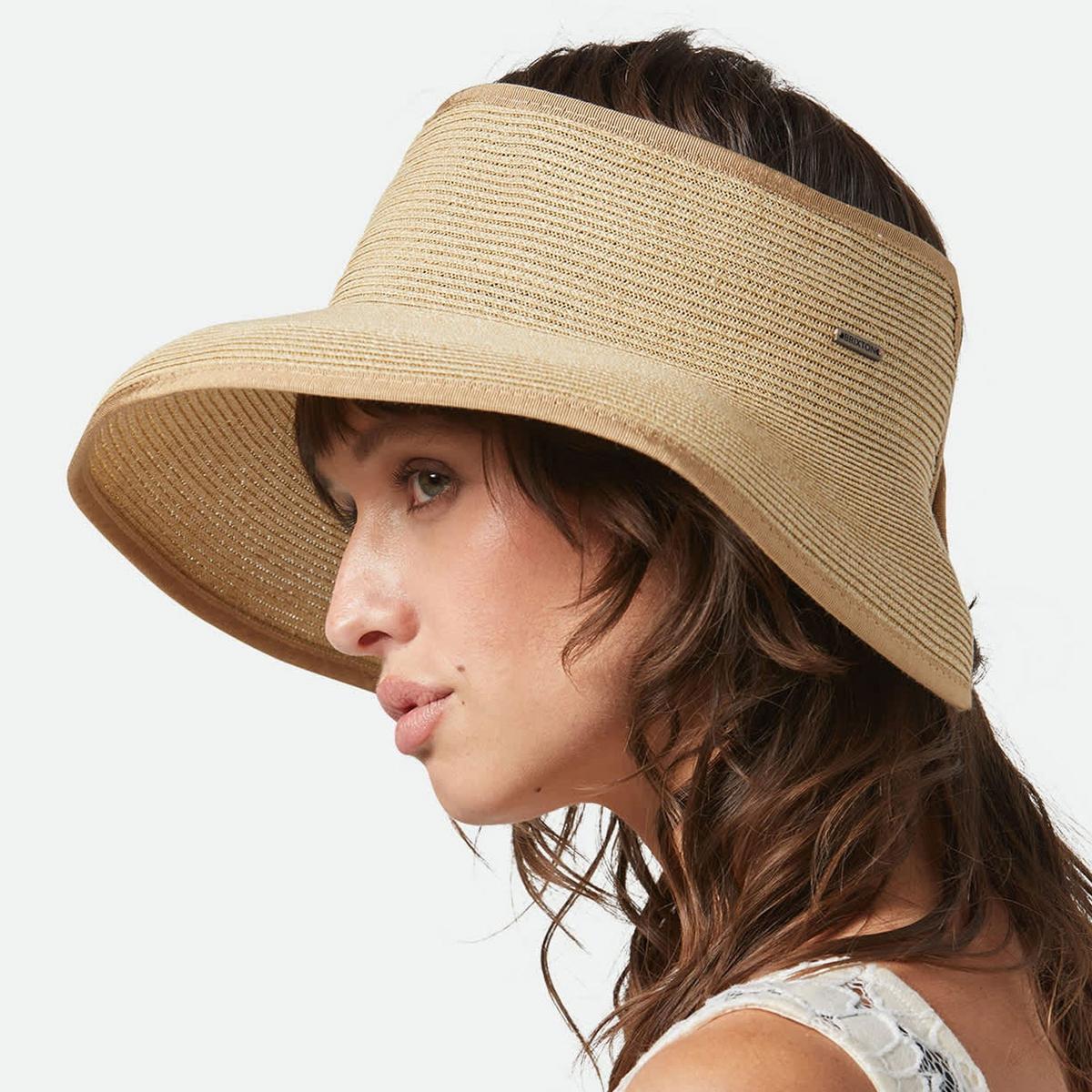 Ivy Toyo Braid Straw Rollable Visor - Image 6