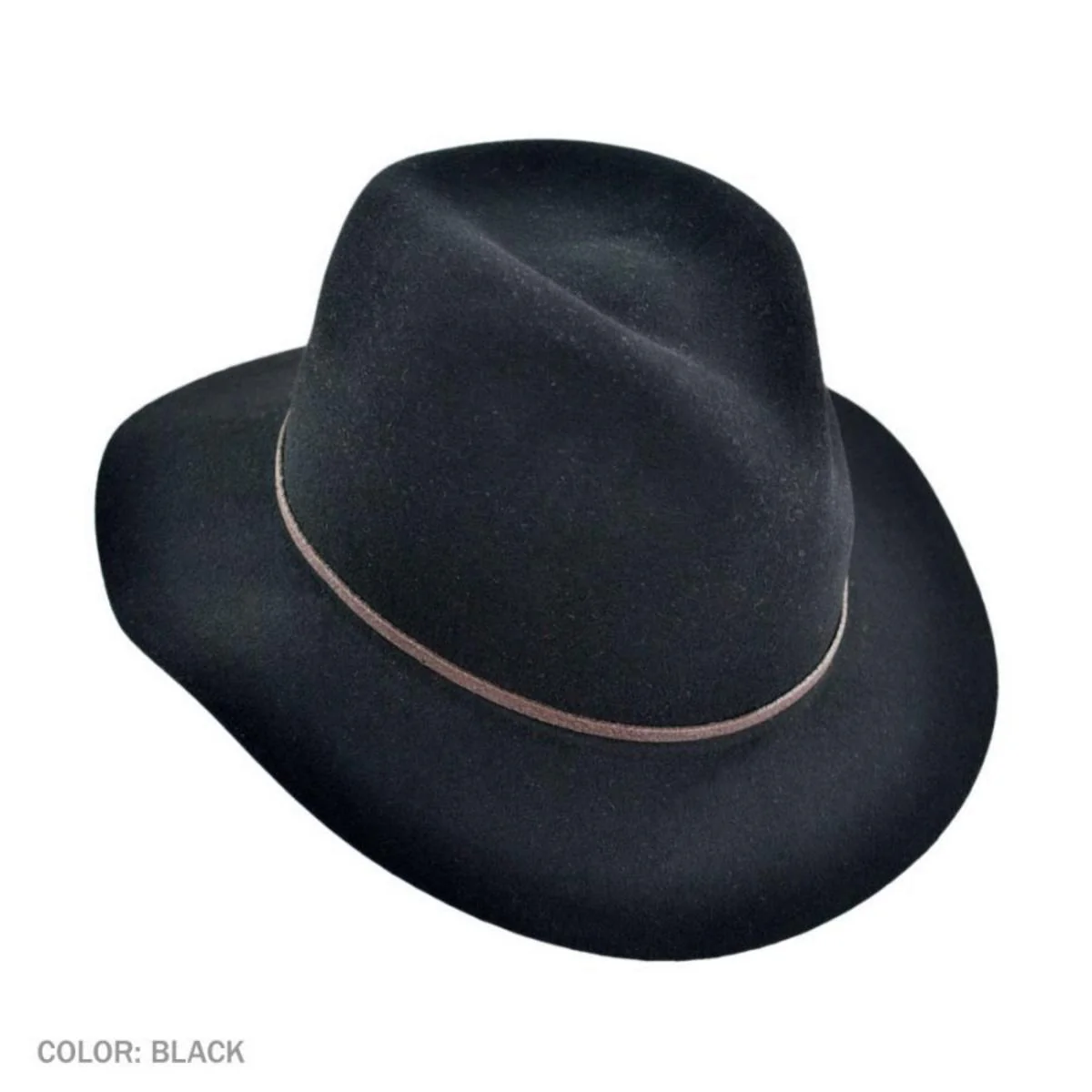 Jackman Rollable Wool LiteFelt Fedora Hat - Image 3