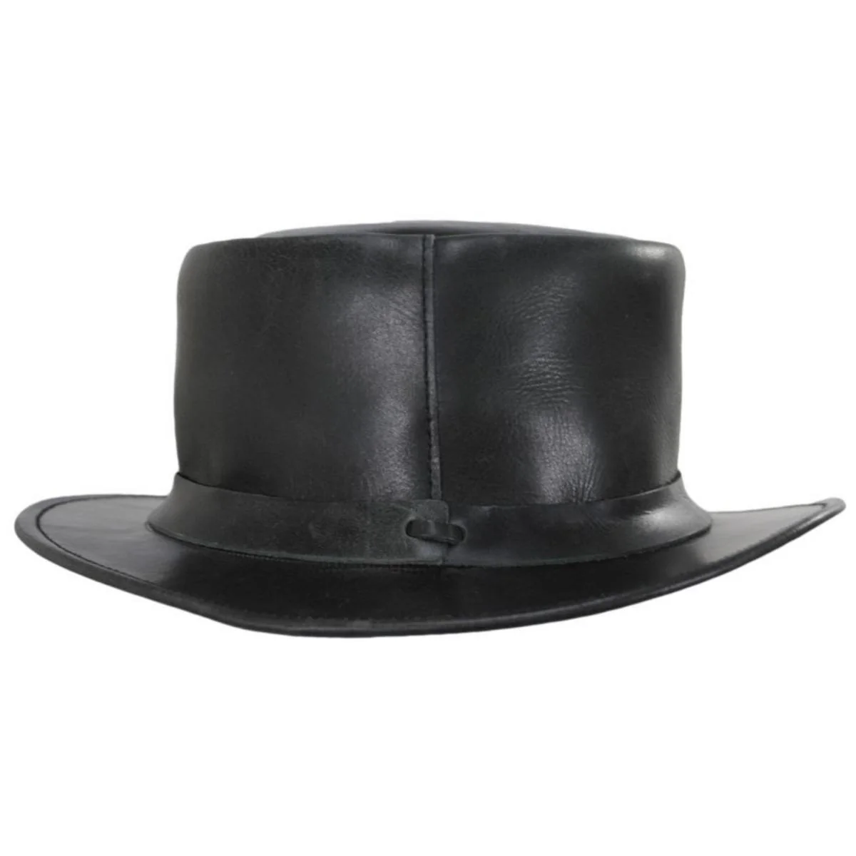 John Bull Leather Top Hat - Black - Image 5