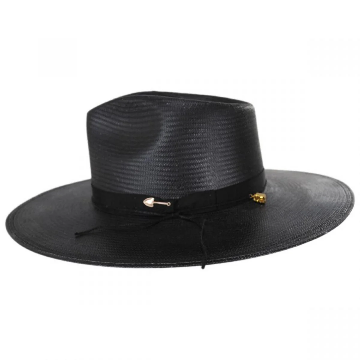 JW Marshall Shantung Straw Western Hat - Image 3