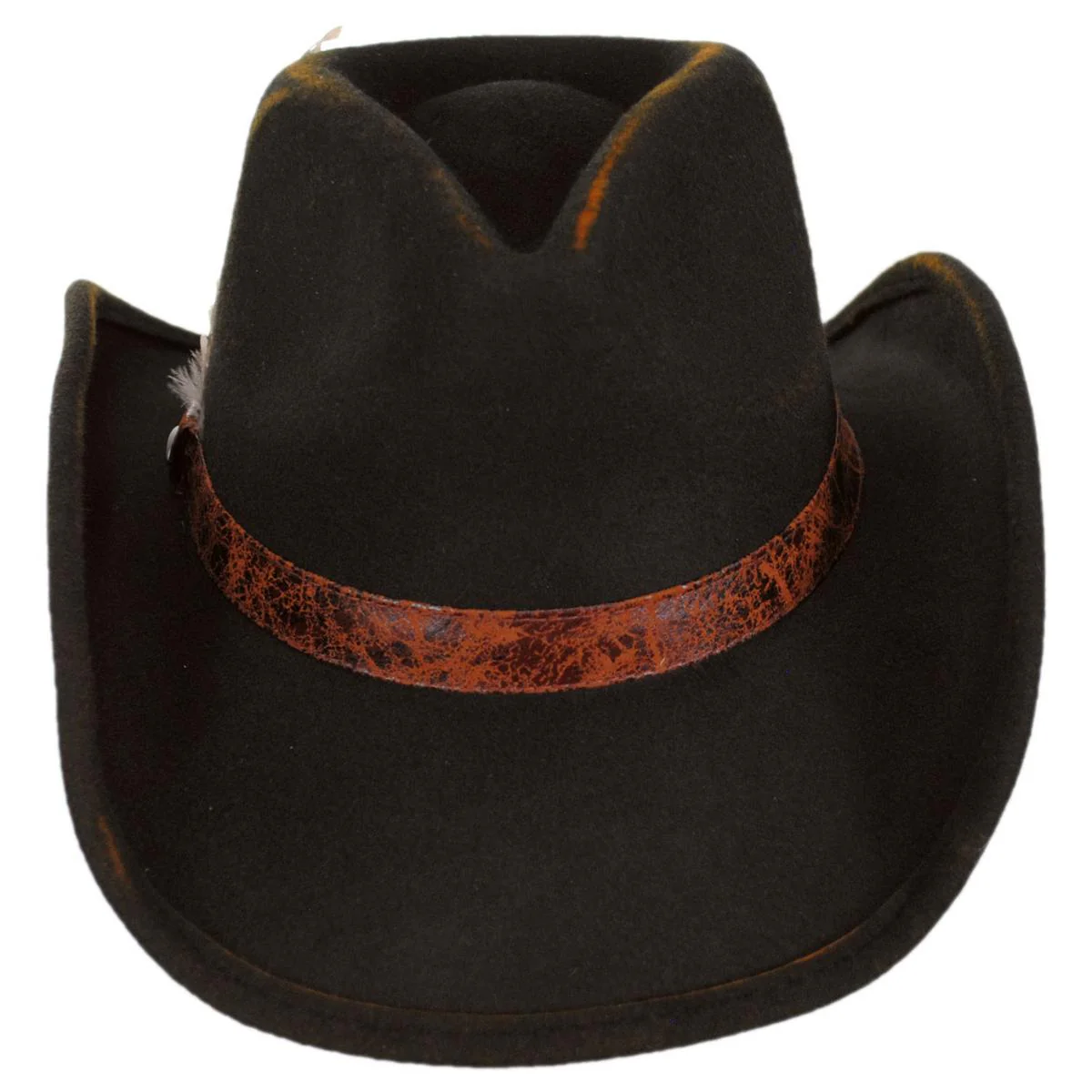 Kamela Wool Felt Western Hat - Image 2
