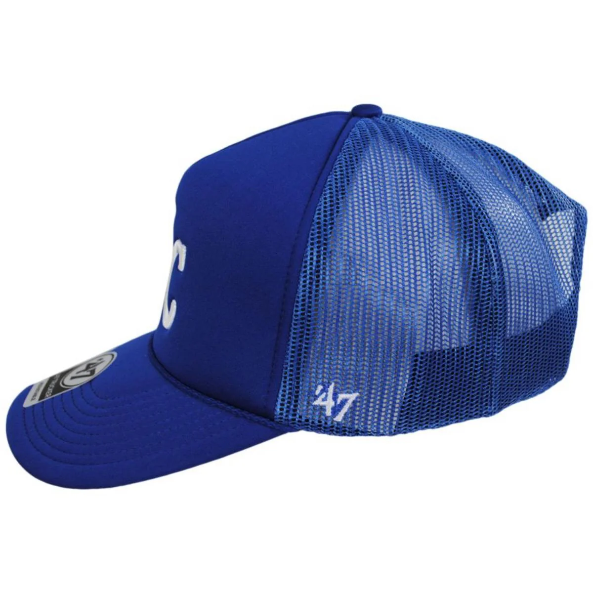 Kansas City Royals MLB Foam Mesh Trucker Snapback Baseball Cap - Image 3