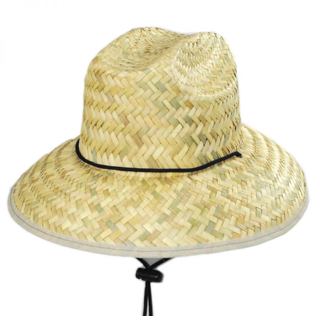 Kid's Costa Brava Palm Straw Lifeguard Hat - Image 5