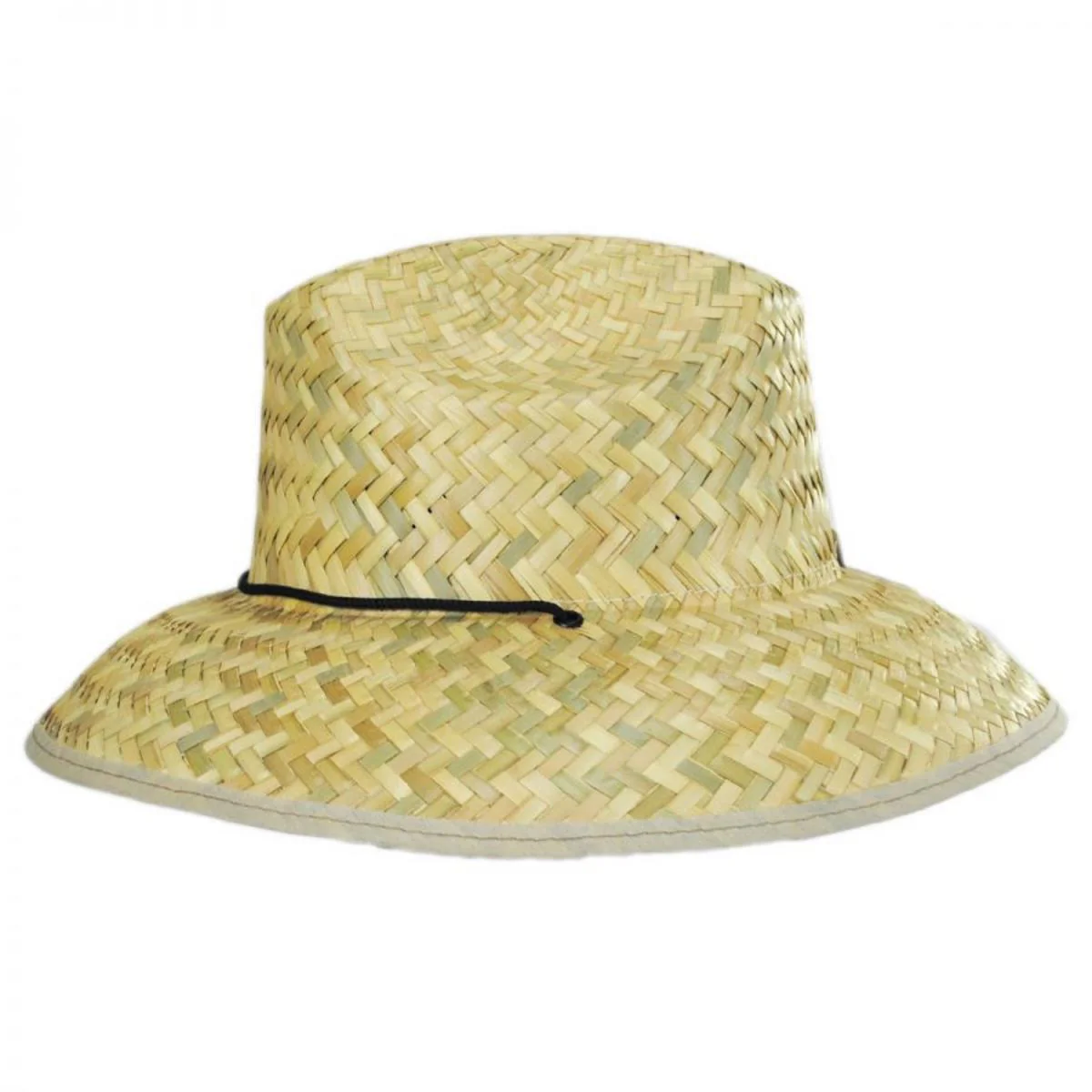 Kid's Costa Brava Palm Straw Lifeguard Hat - Image 7