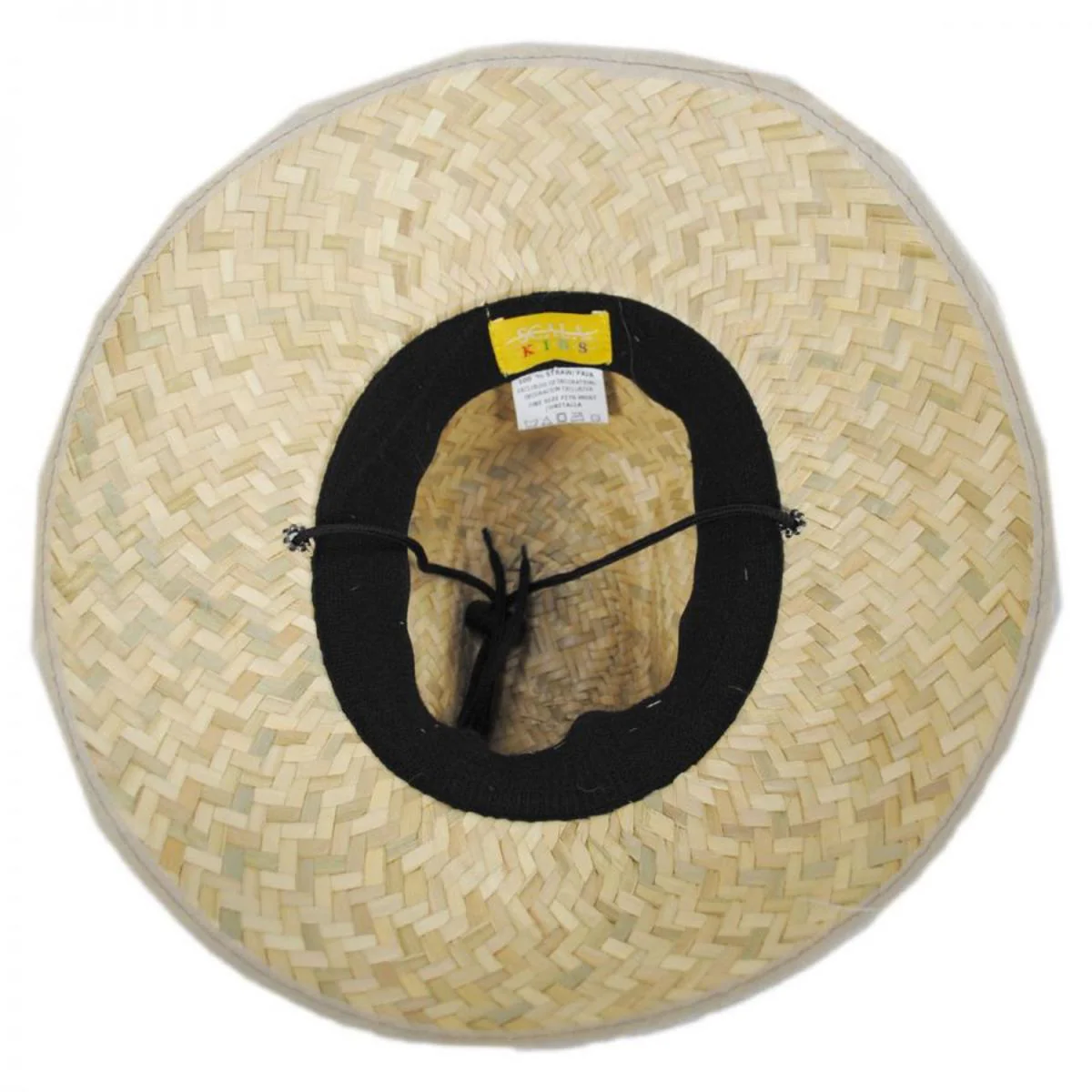 Kid's Costa Brava Palm Straw Lifeguard Hat - Image 8