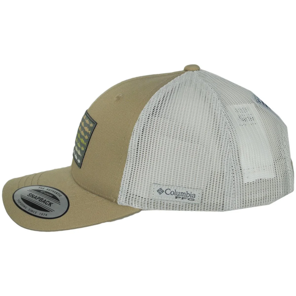 Kid's PFG Fish Flag Snapback Baseball Cap - Image 4
