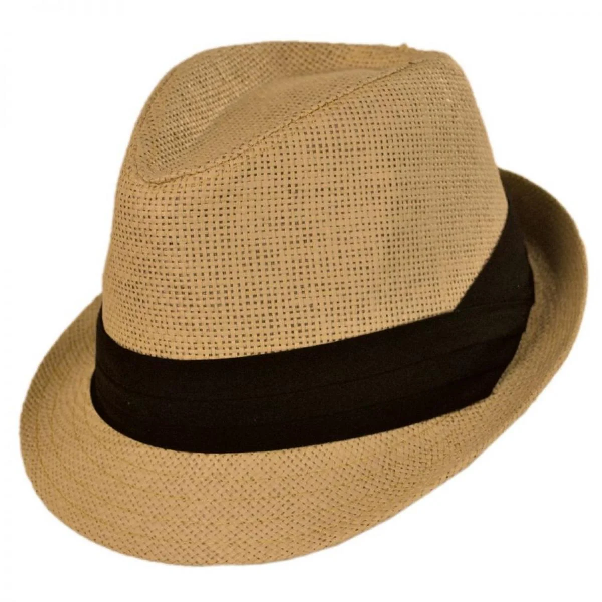 Kid's Toyo Straw Classic Fedora Hat