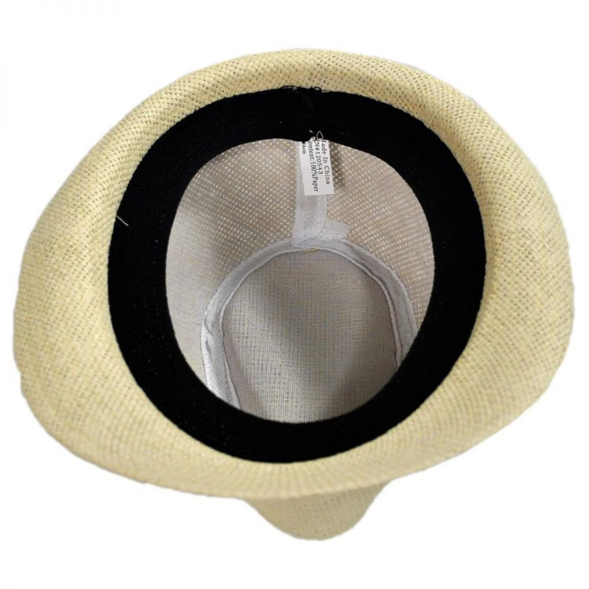 Kid's Toyo Straw Classic Fedora Hat - Image 5
