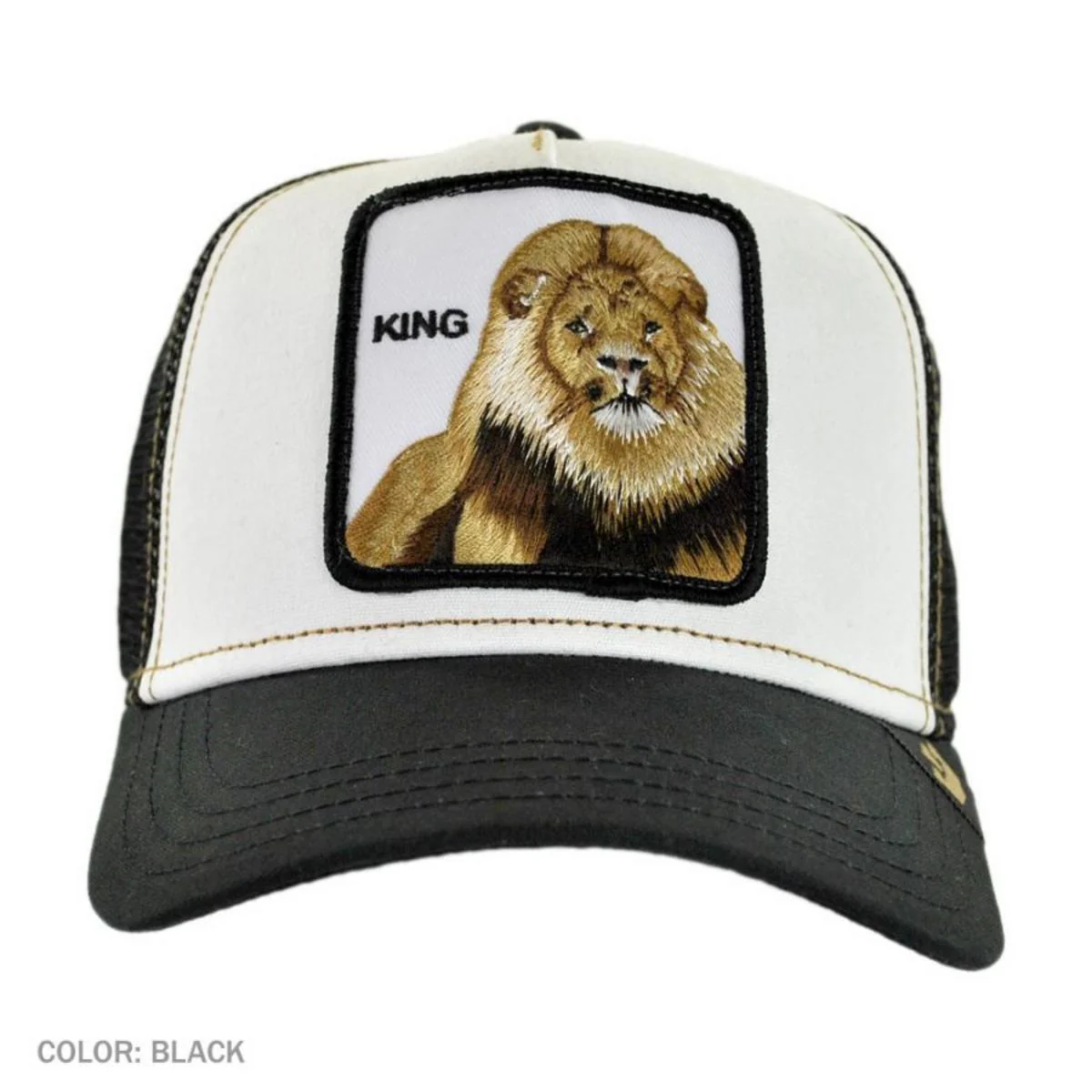 King Mesh Trucker Snapback Baseball Cap - Image 2