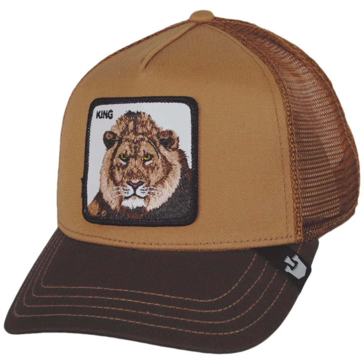 King Mesh Trucker Snapback Baseball Cap - Image 3