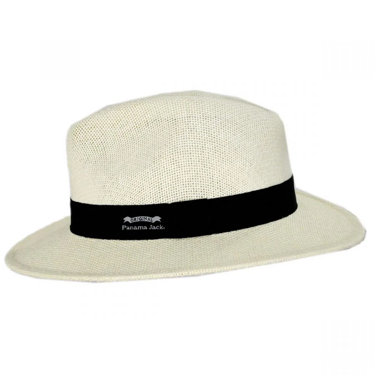 Kingfin Toyo Straw Safari Fedora Hat - Image 3