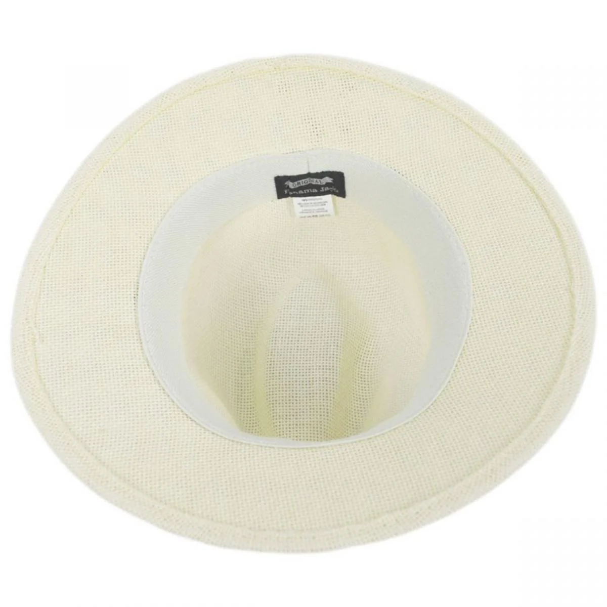 Kingfin Toyo Straw Safari Fedora Hat - Image 4